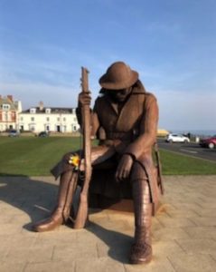 Tommy statue in Seaham 
